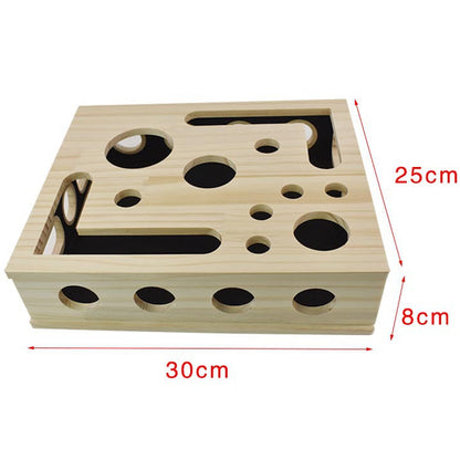 PETIQ™ Cat Scratch & Groom Puzzle Box